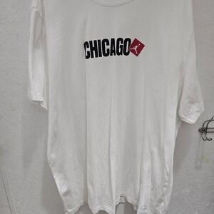 White Chicago Graphic T-Shirt